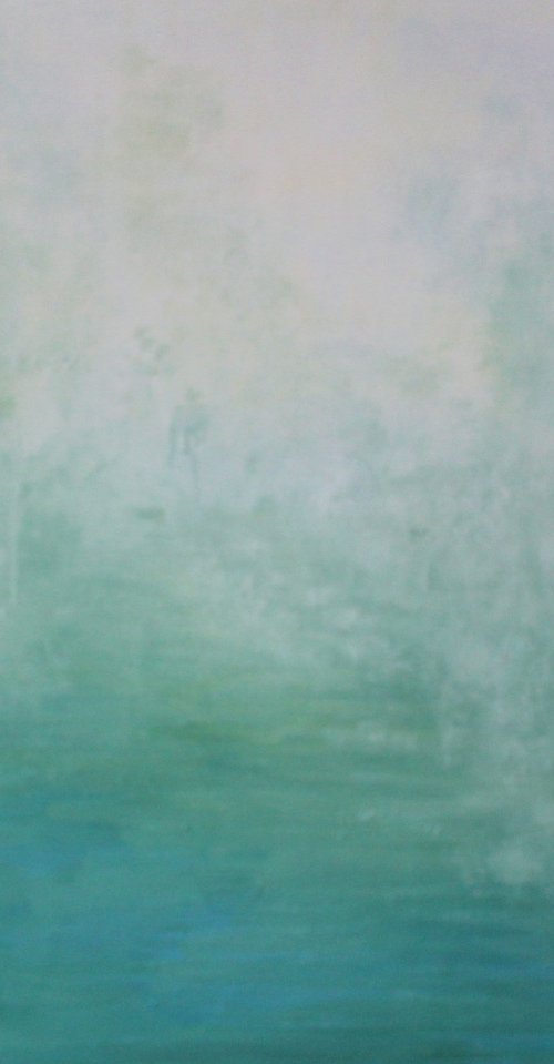 Calm Blue Green Sea by Therese O'Keeffe