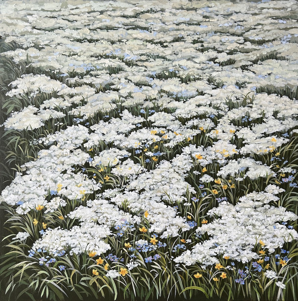  Endless Summer Iv By Gabriele Prismantaite, 22 X 22, Artwork For Sale On Artfinder