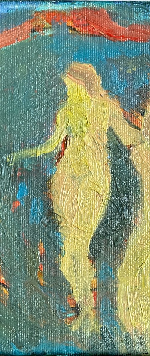 Girls in Summer Weeds.Always by Liubov Ro