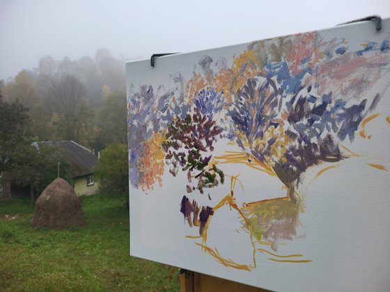 Fog in the mountains