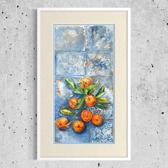 Portuguese Harvest -  Sunlit Tangerines