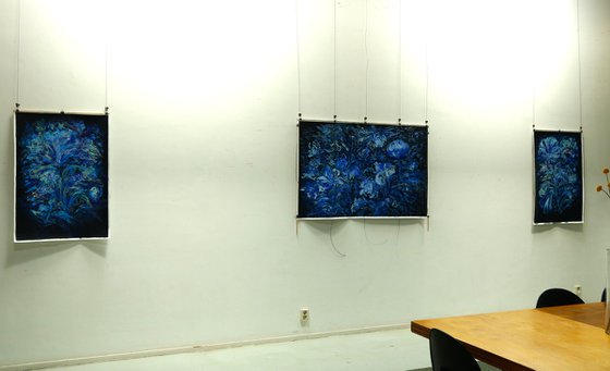 Garden in Blue 3. Azure Heritage