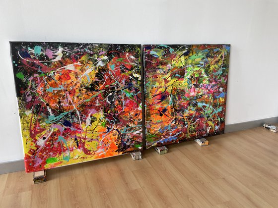 Diptych-Columinescence...