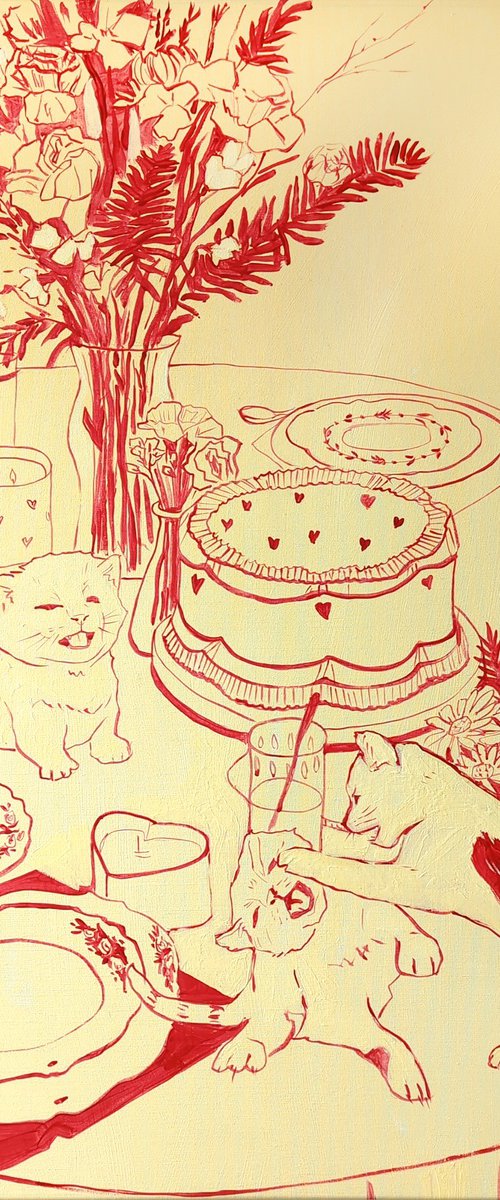 Sweet cats by Olha Vlasova
