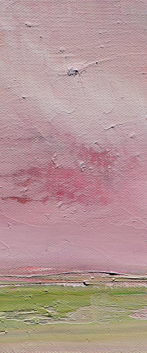 Happy Tile-Pink Prairie 20x20cm/8x8in by jelena b