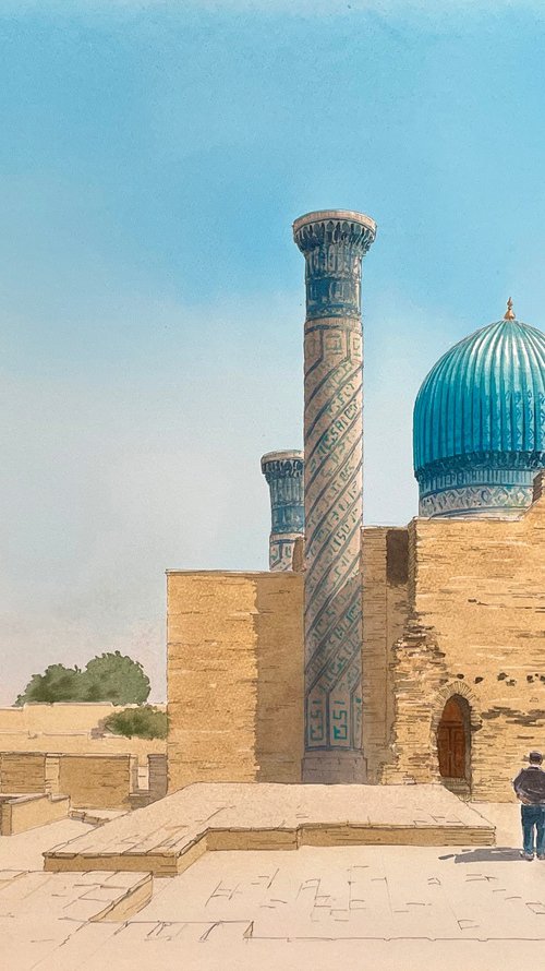 Gur-e-Amir, Uzbekistan by Eleanor Mill