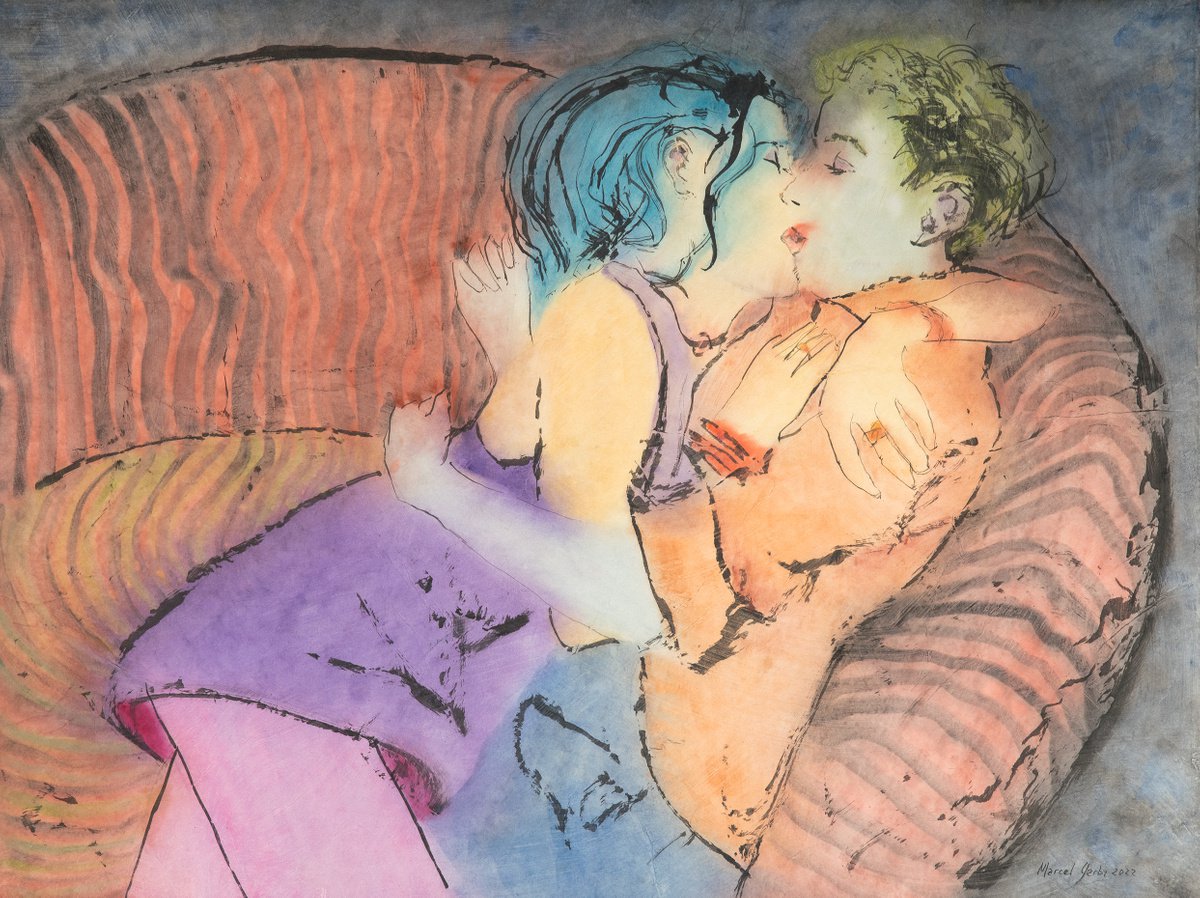 A million kisses by Marcel Garbi