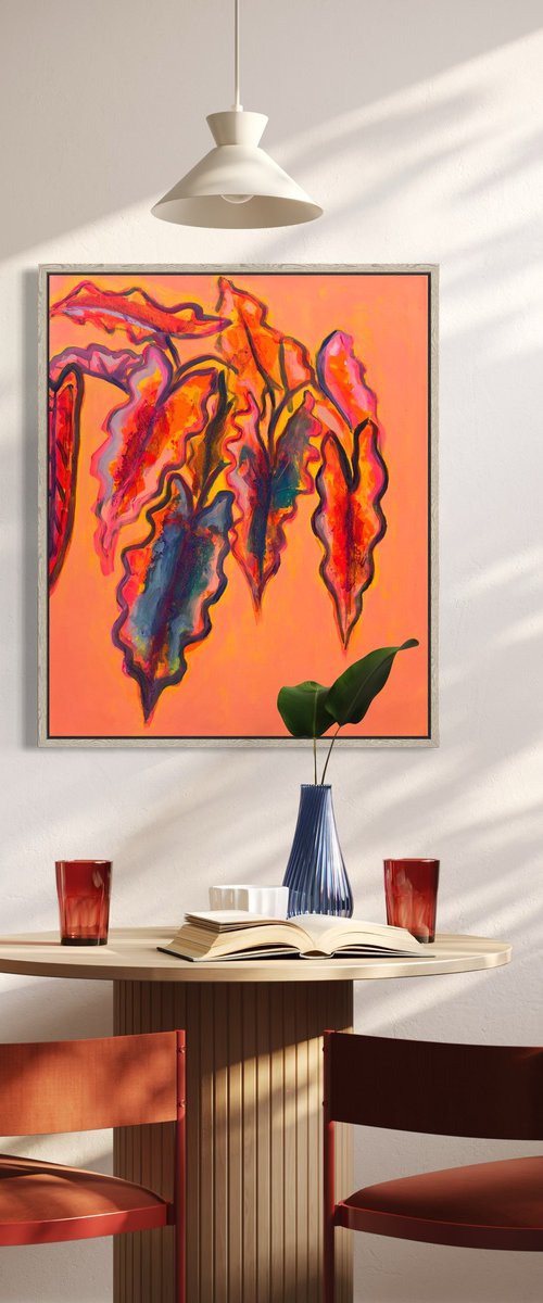 Alocasia Study II by Kathryn Sillince