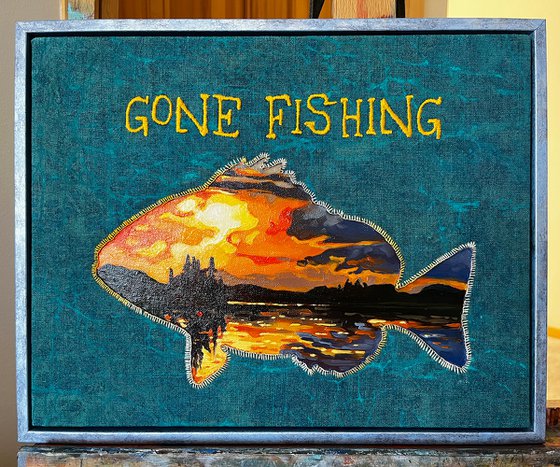 Gone fishing