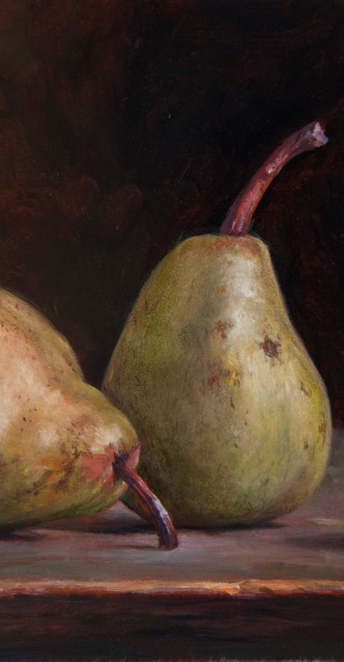 Pears and Plum.jpg by Mayrig Simonjan