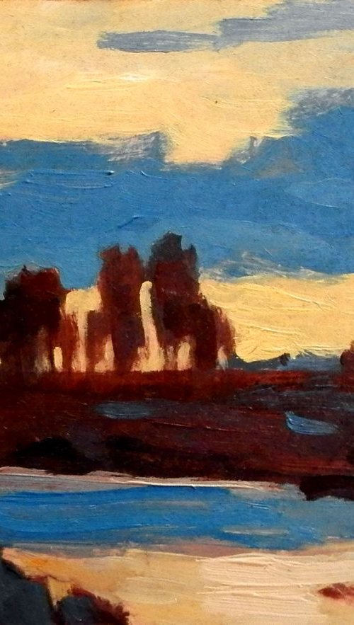 etude acrylic1 by Sergey  Kachin