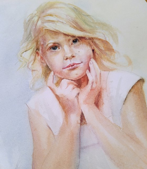 Young girl portrait