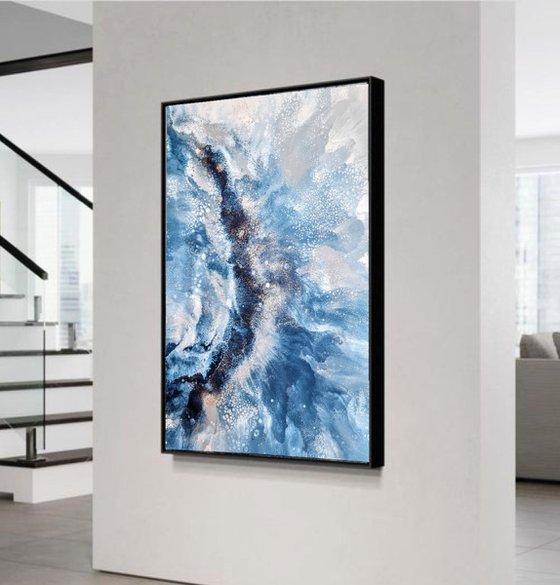 Blue Sapphire (80x120cm)