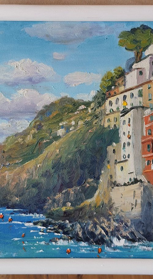 Cinque Terre Italian Riviera by Roberto Ponte