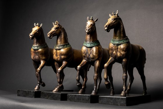 Author’s replica of the Venetian Horses