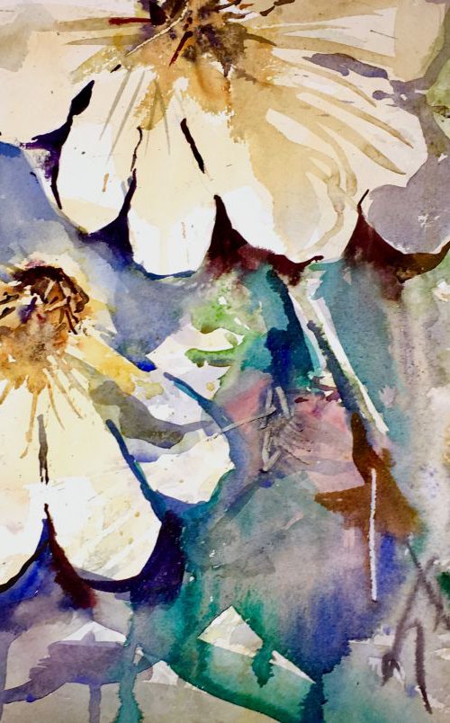 Flower Study by Anthony Barrow BA(Hons) Fine Art