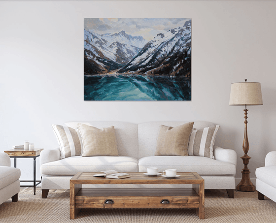 In silence of mountains