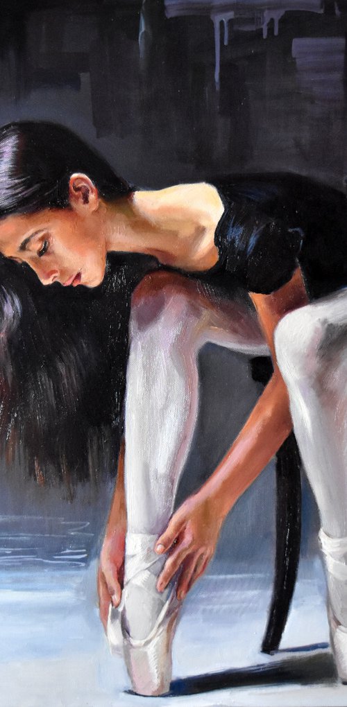 The angel of ballet by Serghei Ghetiu