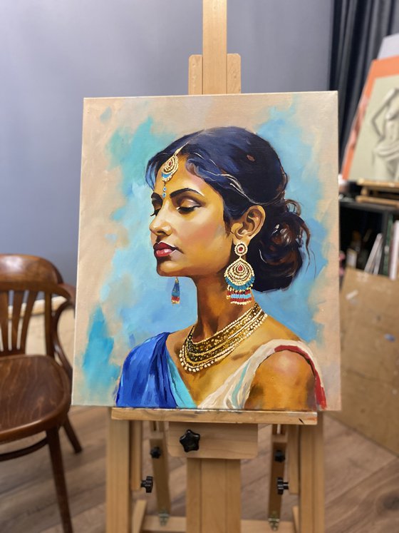 Indian woman portrait 2