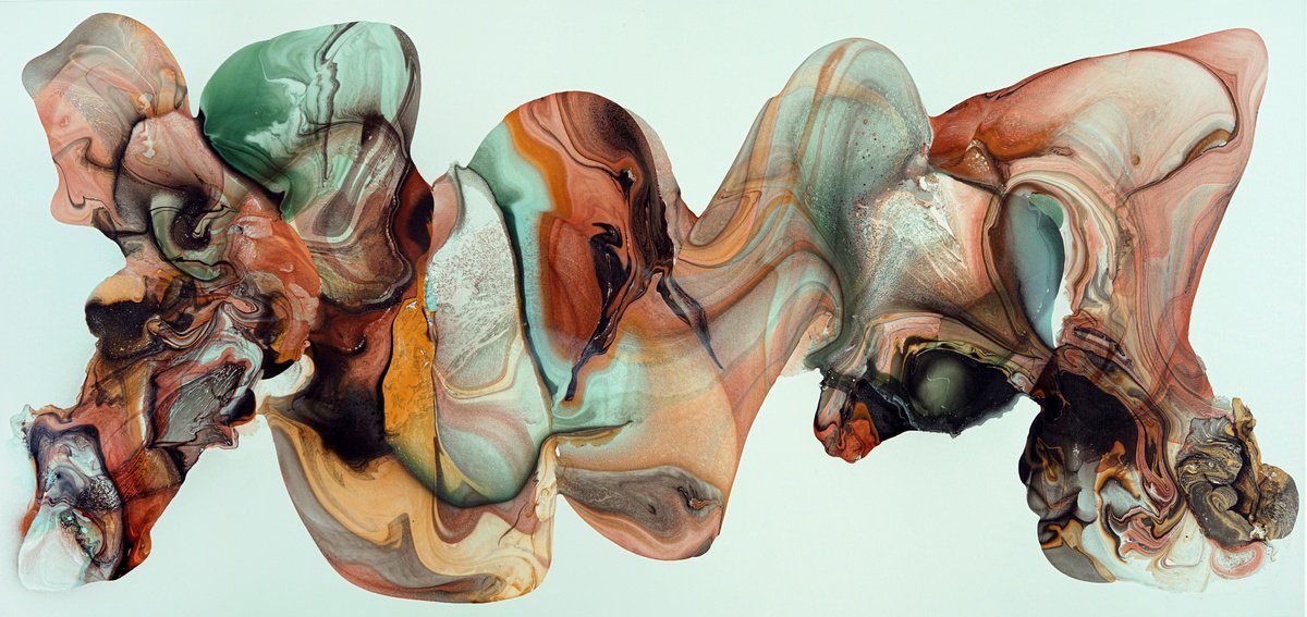 Shimmer Of Life By Fintan Whelan, 75 X 35, Artwork For Sale On Artfinder