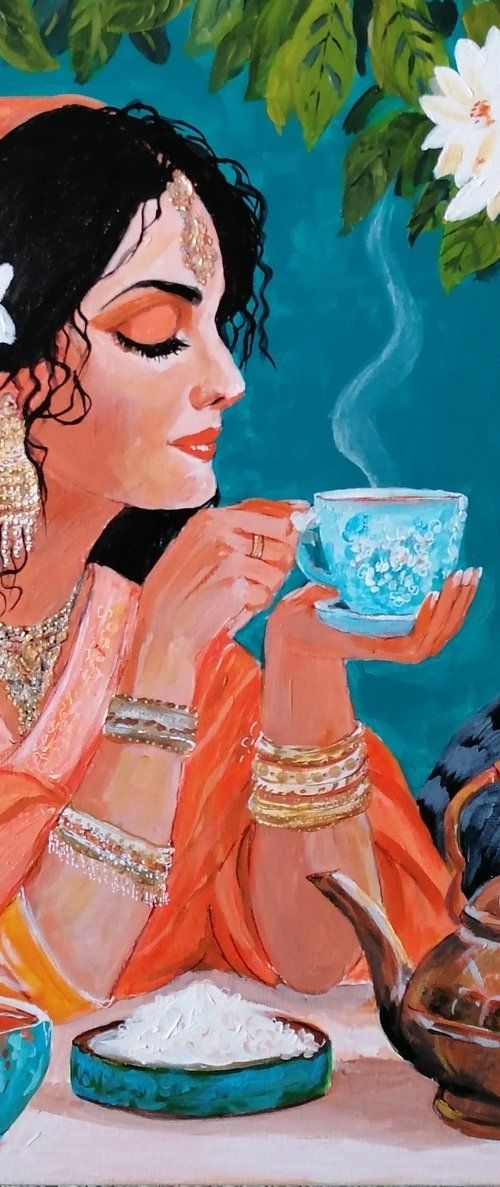 Jasmine tea by Martine Vinsot