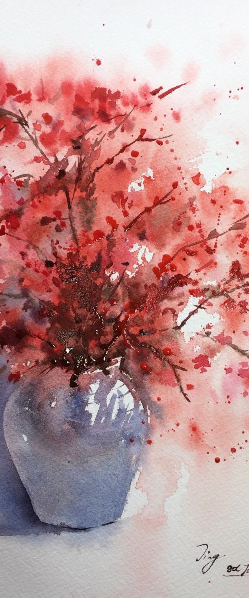 Shade of Red 2 by Jing Chen