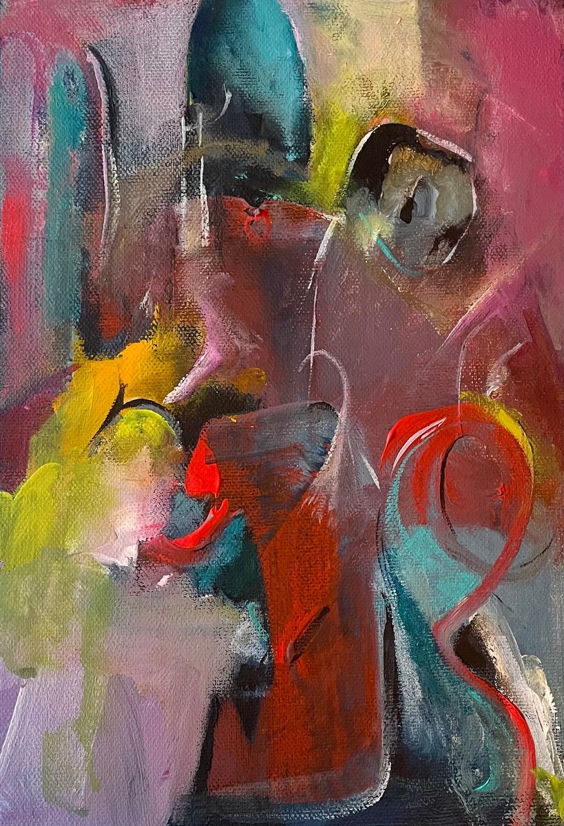  Fragmented Memory By Jennifer Day, 8 X 12, Artwork For Sale On Artfinder