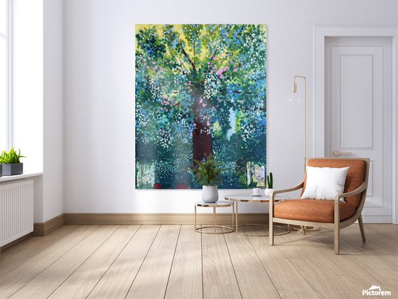 Blossoming Spring Tree