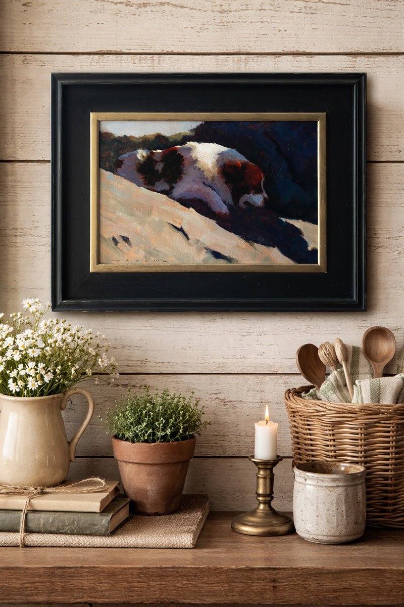 Buddy By Rostyslav Malysh, 29 X 22, Artwork For Sale On Artfinder