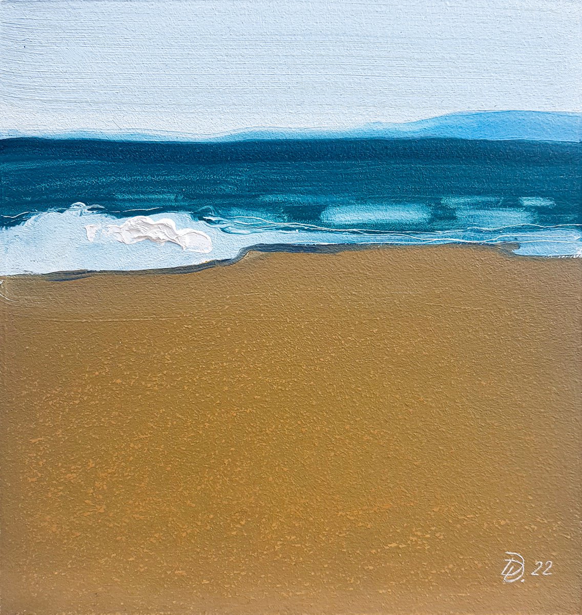 Sky, sea, sand by Daria Dubrovskaya