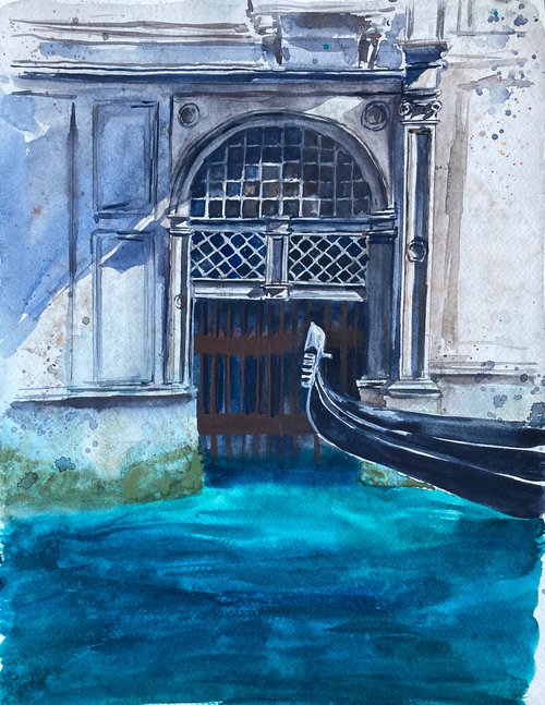 Piece of Venice - sketch by Valeria Golovenkina
