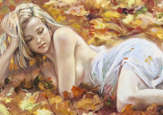 Golden Bed