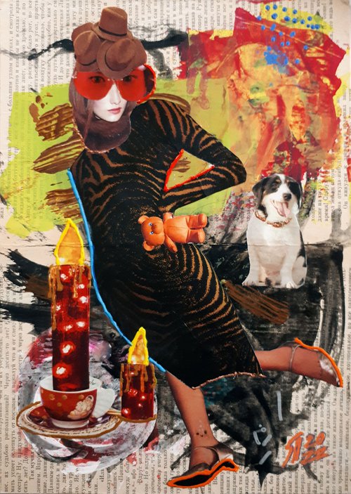 Collage I , 2022 by Salana Art Gallery