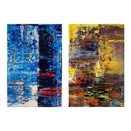 Collection of  2 oil paintings