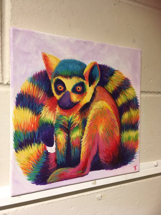 Leonard the Rainbow Lemur