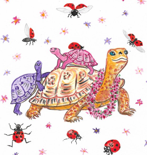 Turtles and Ladybirds
