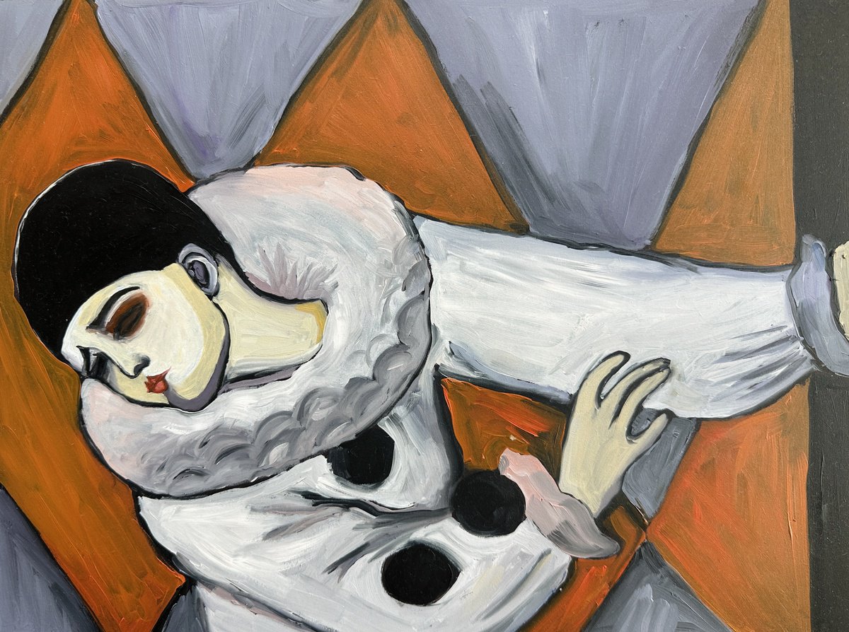 Copy Of Xan (Christian Cornelius) Krohn By Irina Anis, 16 X 12, Artwork For Sale On Artfinder