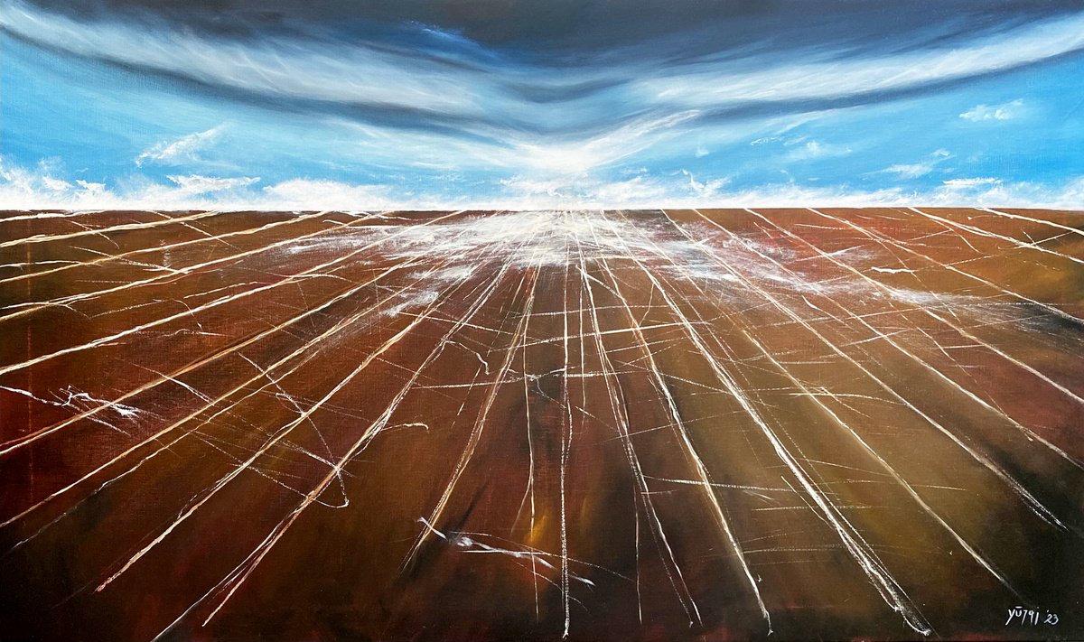 Terra Rosso By YS?rei, 47 X 28, Artwork For Sale On Artfinder