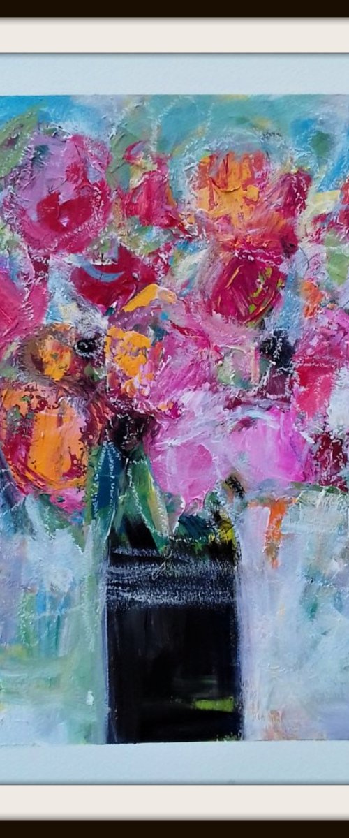 Bouquet of Summer Flowers by Jan Rippingham