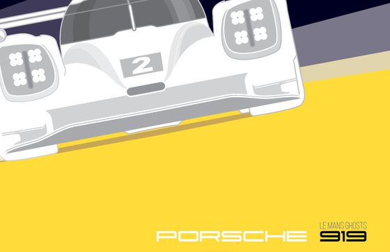 Le Mans 24 hours night ghosts: Porsche
