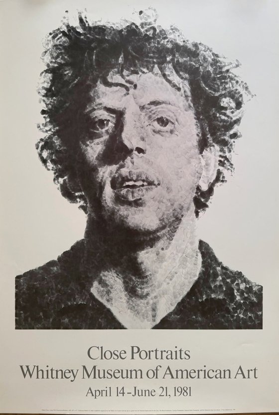 Whitney Museum Poster (Fingerprint) 1981