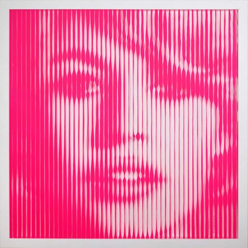 Brigitte Bardot - Hot Pink by Veebee .