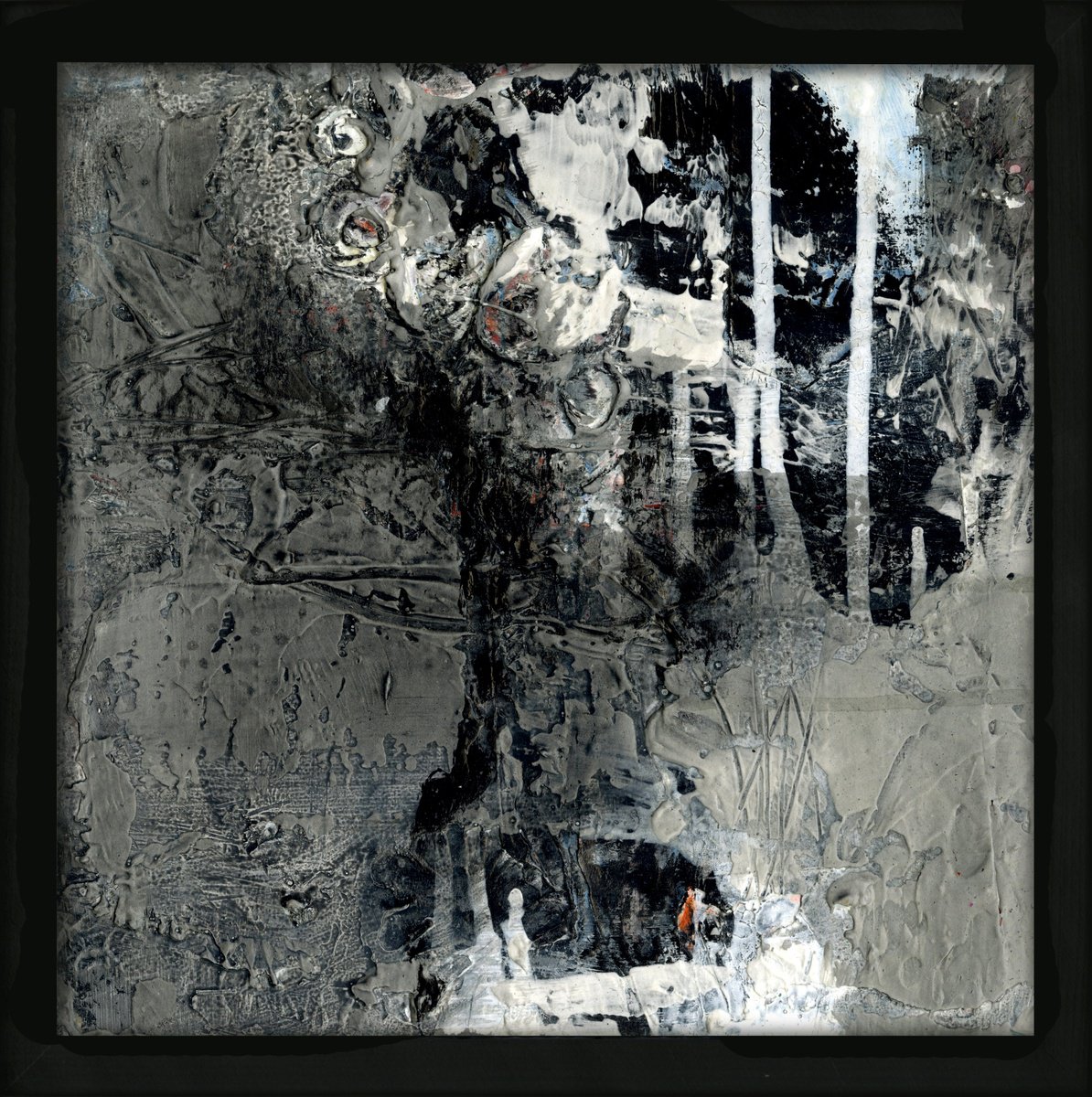 Abstract Painting By Kathy Morton Stanion, 13 X 13", Magical Journey 2, Original Artwork