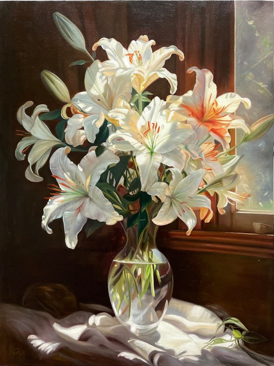 Flowers in vase c164