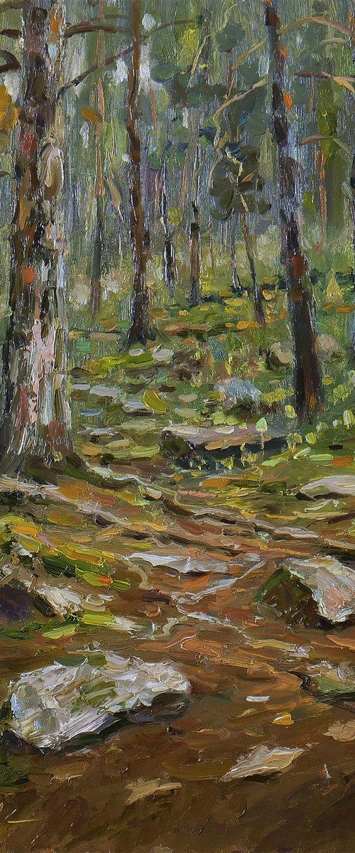 The Evening In The Mountains by Nikolay Dmitriev