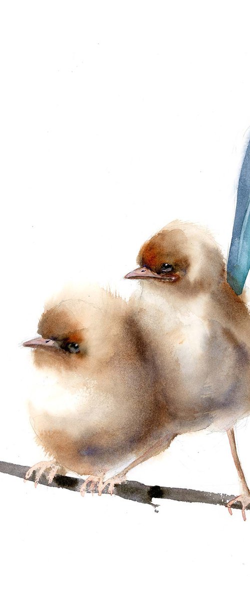 Couple of birds by Olga Tchefranov (Shefranov)