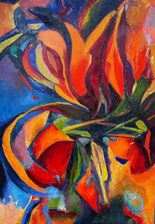 Floral Rhythm by Olga McNamara