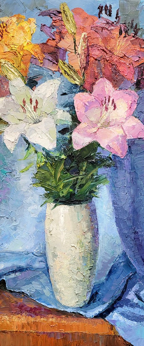 Lilies by Boris Serdyuk