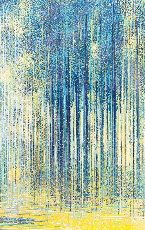 Summer Trees In Late Afternoon Light by Marc Todd