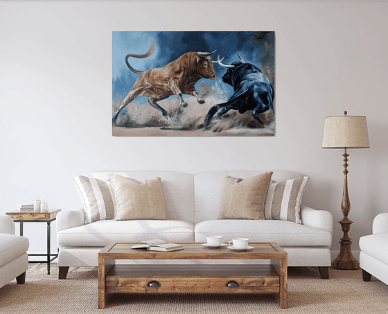 Two bulls